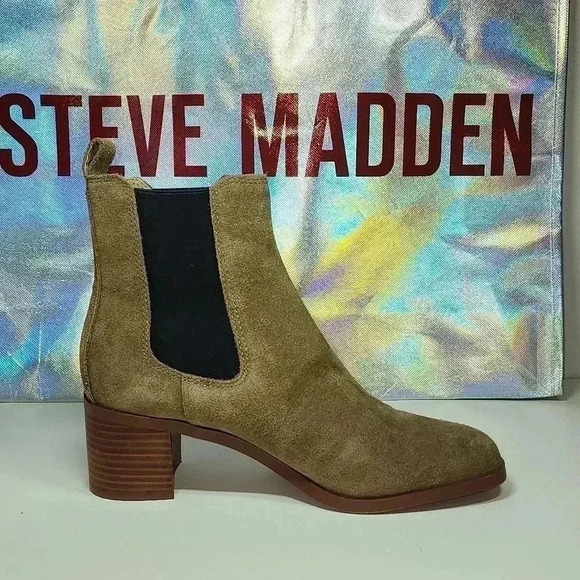 Steve madden woman's heeled booties size 8 - Picture 2 of 8